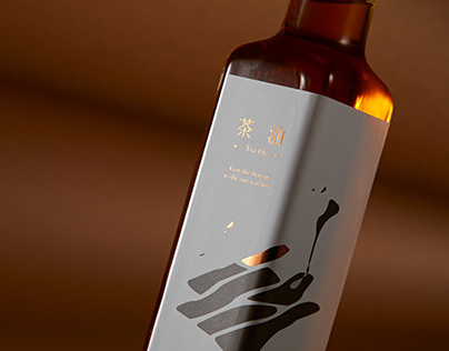 Tea oil redesign 滴滴香茶油包裝形象更新