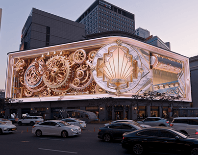 SHINSEGAE 2026 | Media Facade Art 'ORGEL IN BLOOM'