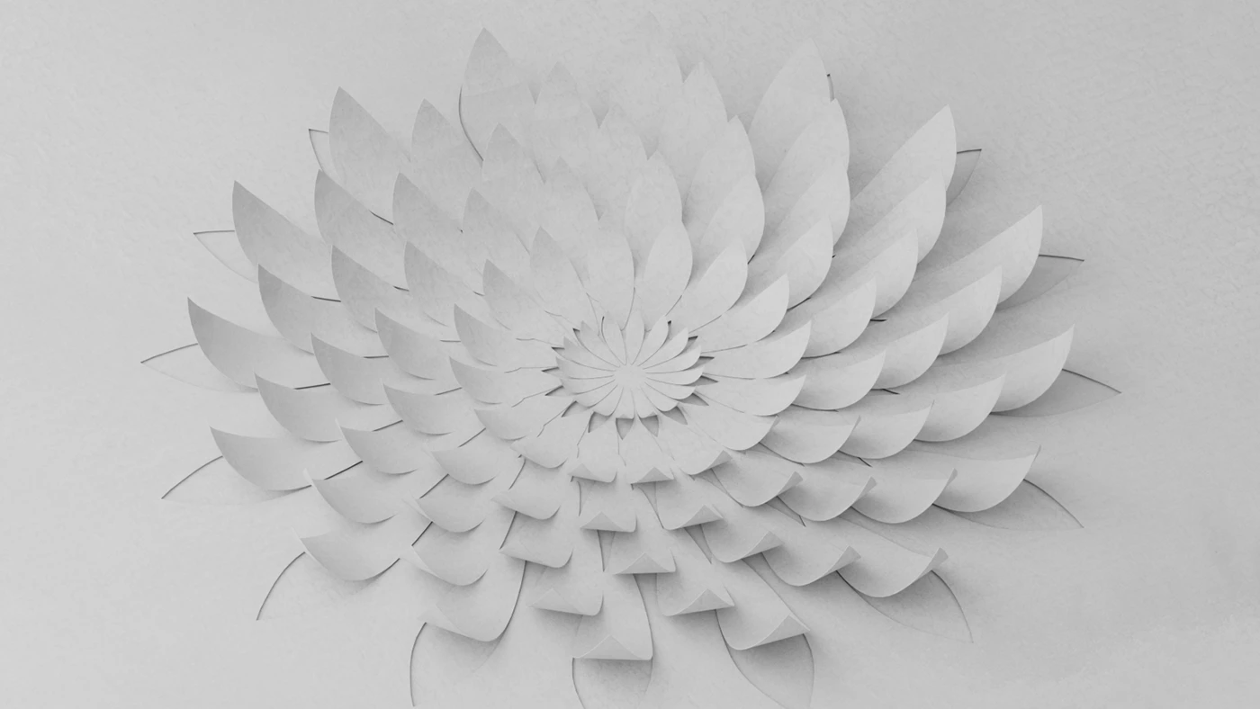 ceramic materials handmade set design art direction 3d design lighting models acrylic papermache